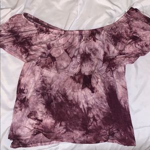 American Eagle off-the-shoulder shirt